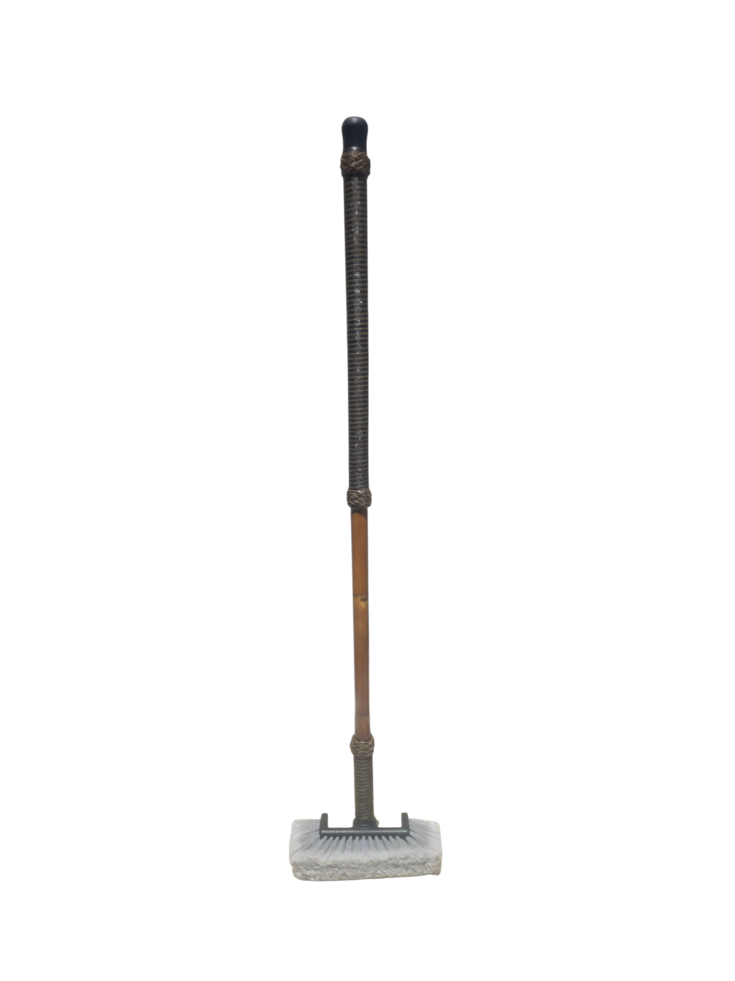 Boat Deck Brush in Black/Tan (Offshore Original) with 10" Soft Bristle Brush Head