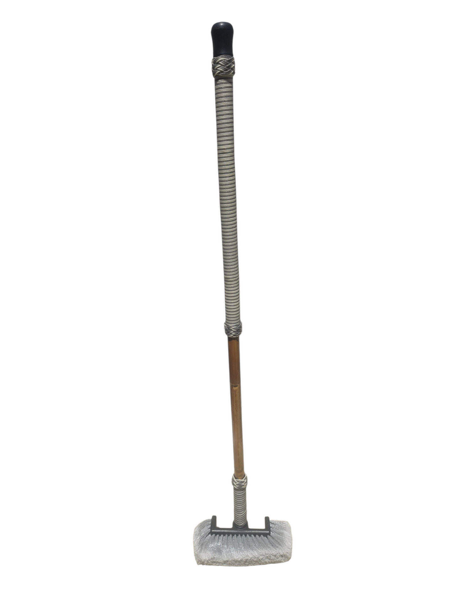 Boat Deck Brush in White/Gray (The White) with 10" Soft Bristle Brush Head