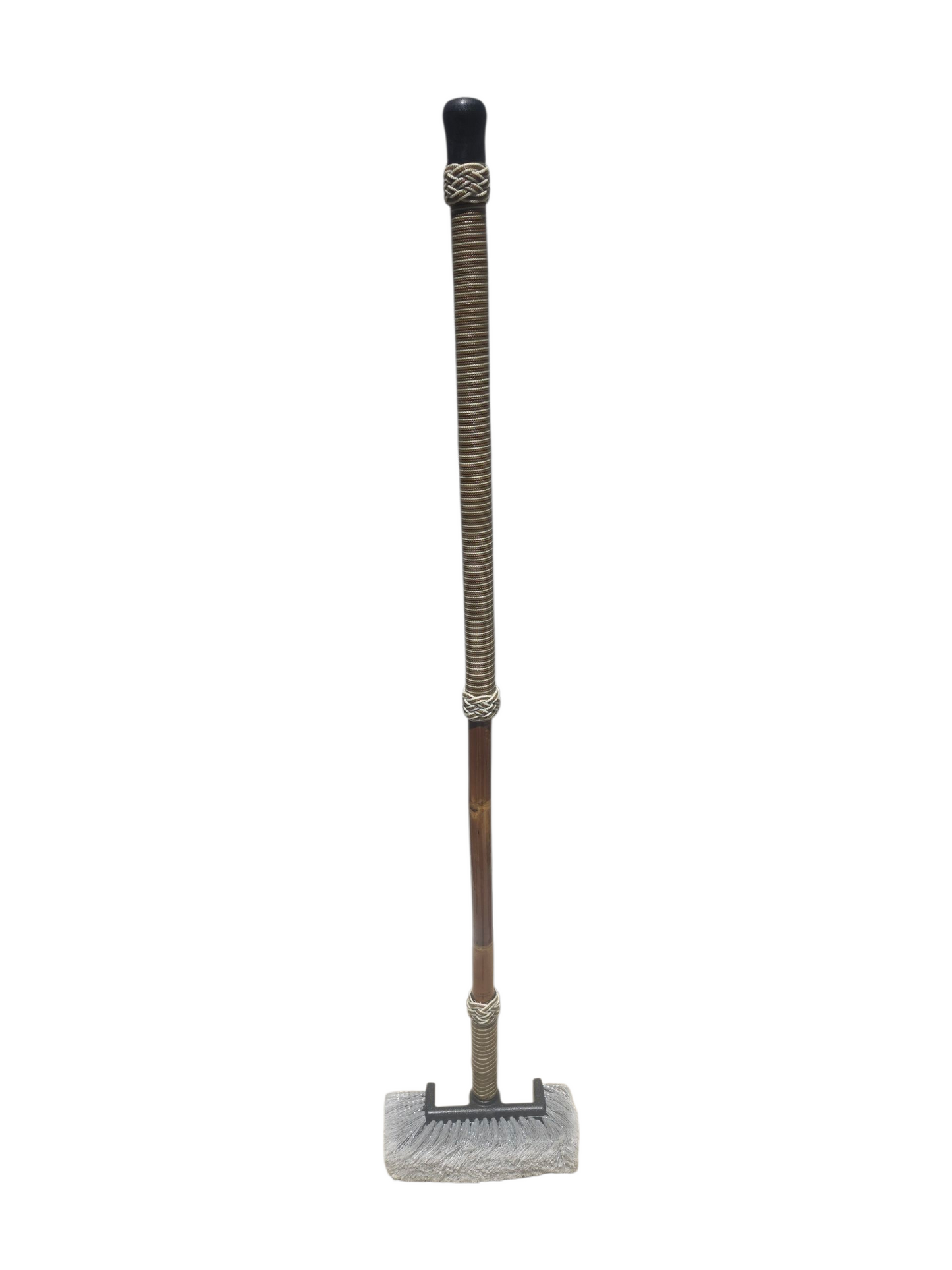 Boat Deck Brush in Tan/White (Local Legend) with 10" Soft Bristle Brush Head
