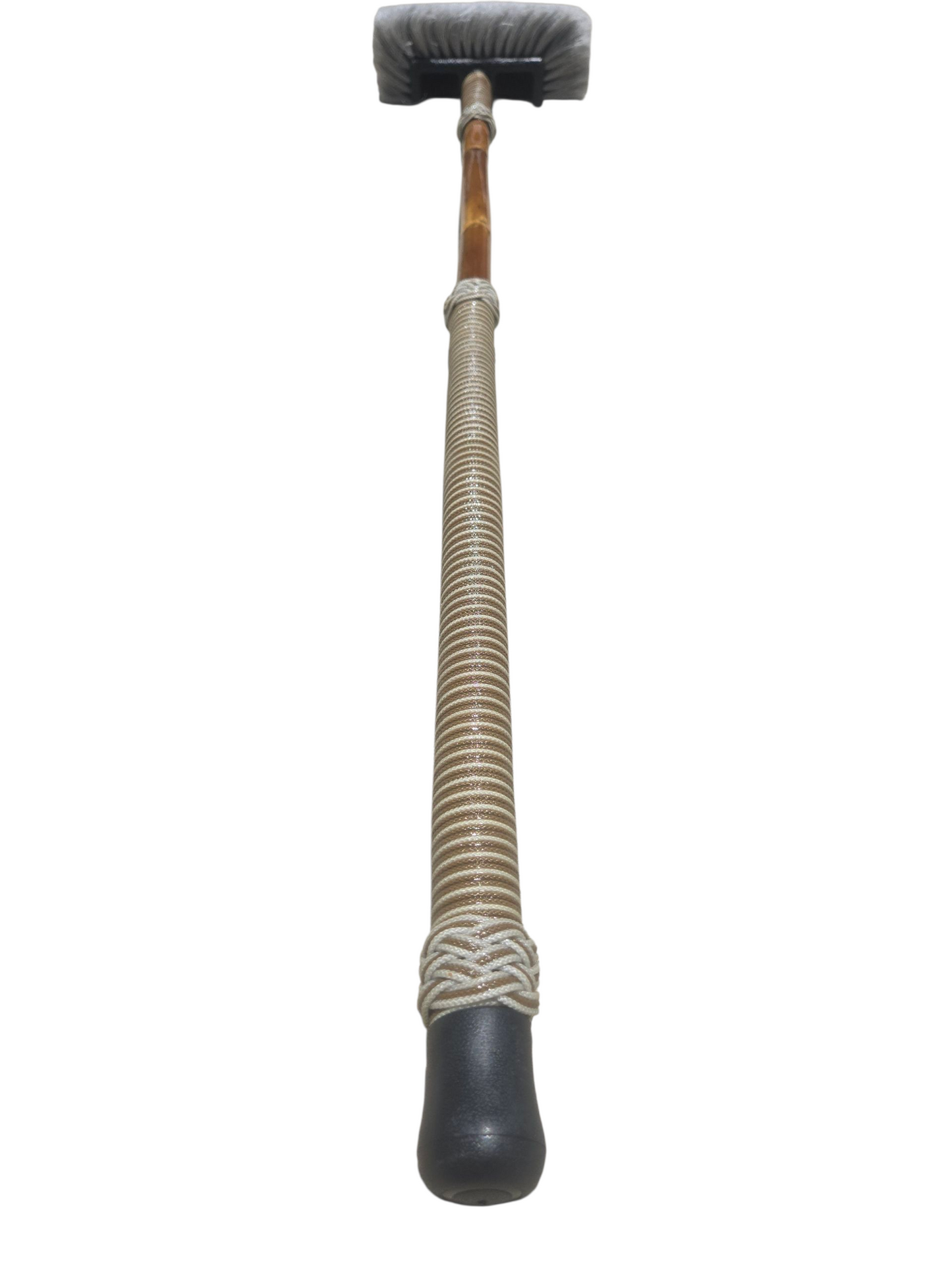 Boat Deck Brush in Tan/White (Local Legend) with 10" Soft Bristle Brush Head
