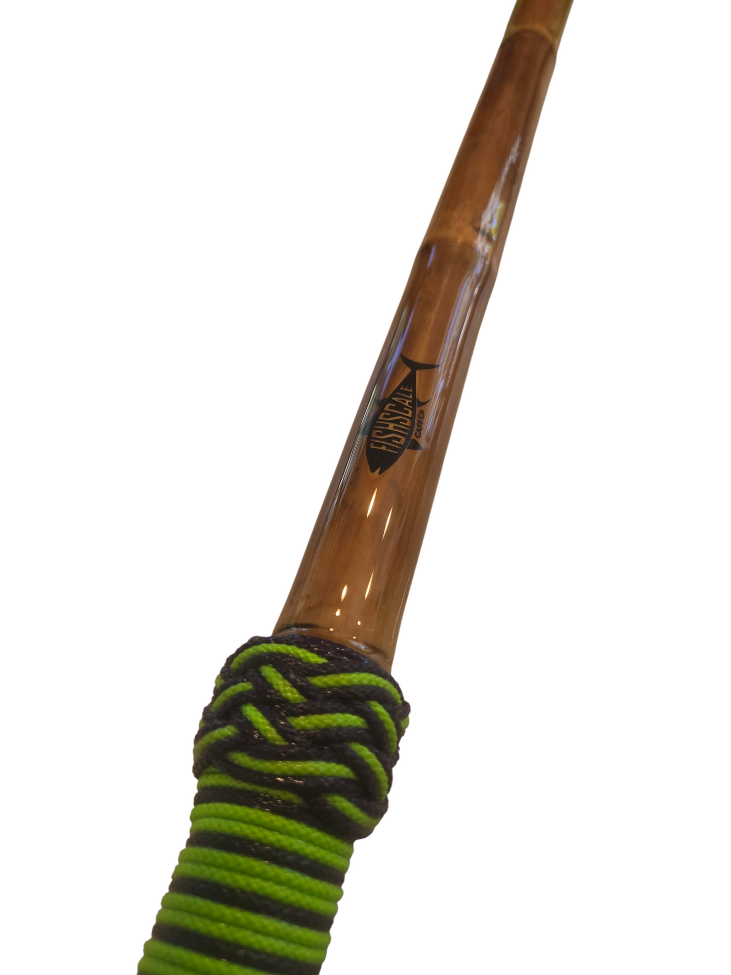 Boat Deck Brush in Neon Green/Purple (Slob Stick) with 10" Soft Bristle Brush Head