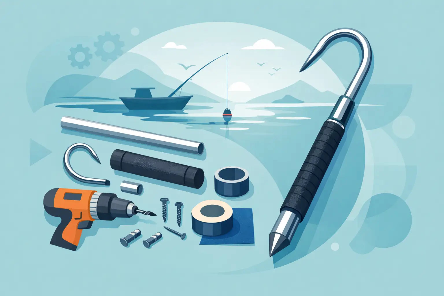 Build Your Own Fishing Gaff Right