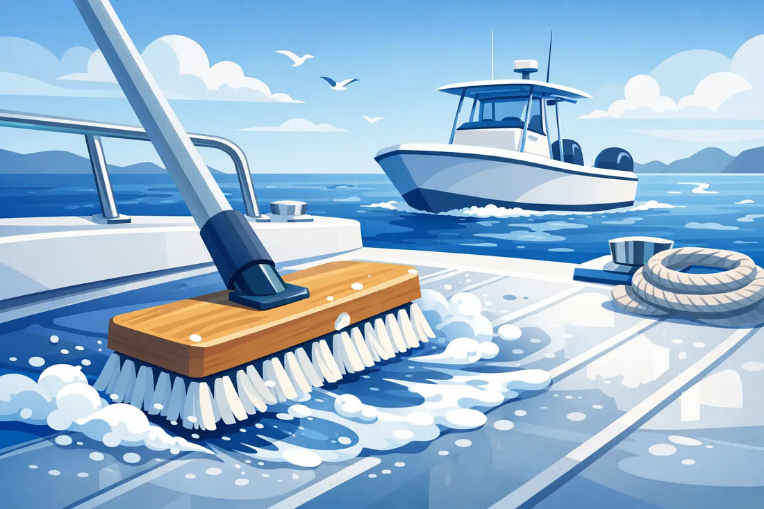 Best Deck Brush for Saltwater Boats