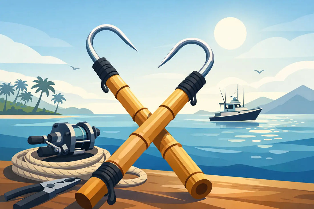 Calcutta Bamboo Fishing Gaff Guide