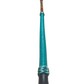 Boat Deck Brush in Teal/Black/White (Shaka Stick) with 10" Soft Bristle Brush Head