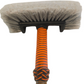 Boat Deck Brush in Orange/Black (Fish Machine) with 10" Soft Bristle Brush Head