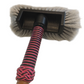 Boat Deck Brush in Black/Pink (Slay Stick) with 10" Soft Bristle Brush Head