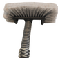 Boat Deck Brush in Grey/Black/White (Marauder) with 10" Soft Bristle Brush Head