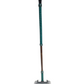 Boat Deck Brush in Teal/Black/White (Shaka Stick) with 10" Soft Bristle Brush Head