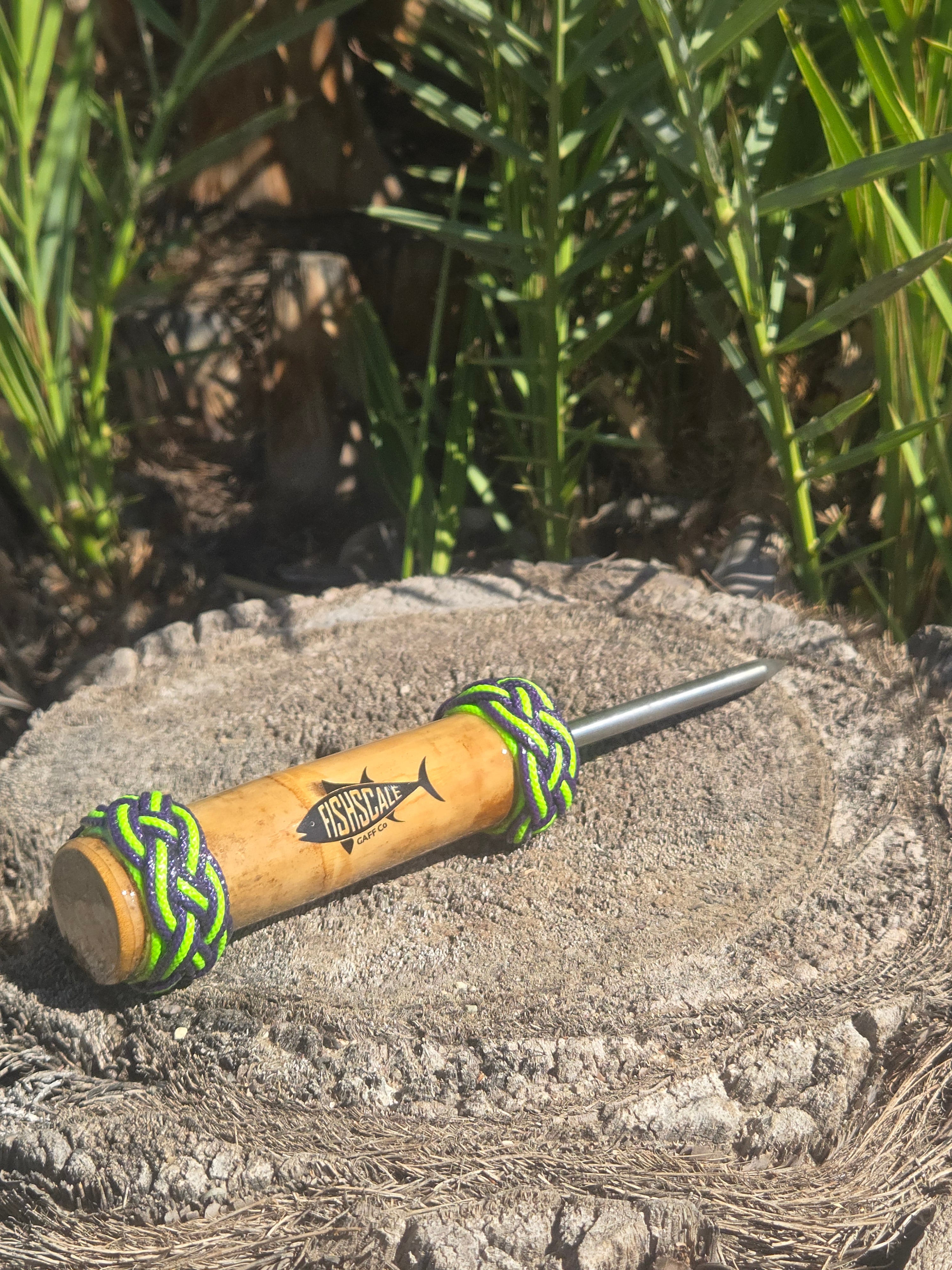 SLOB STICK TUNA SPIKE Neon Green/Purple