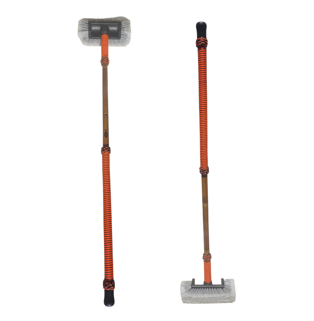 FISH MACHINE CALCUTTA DECK BRUSH Orange/Black