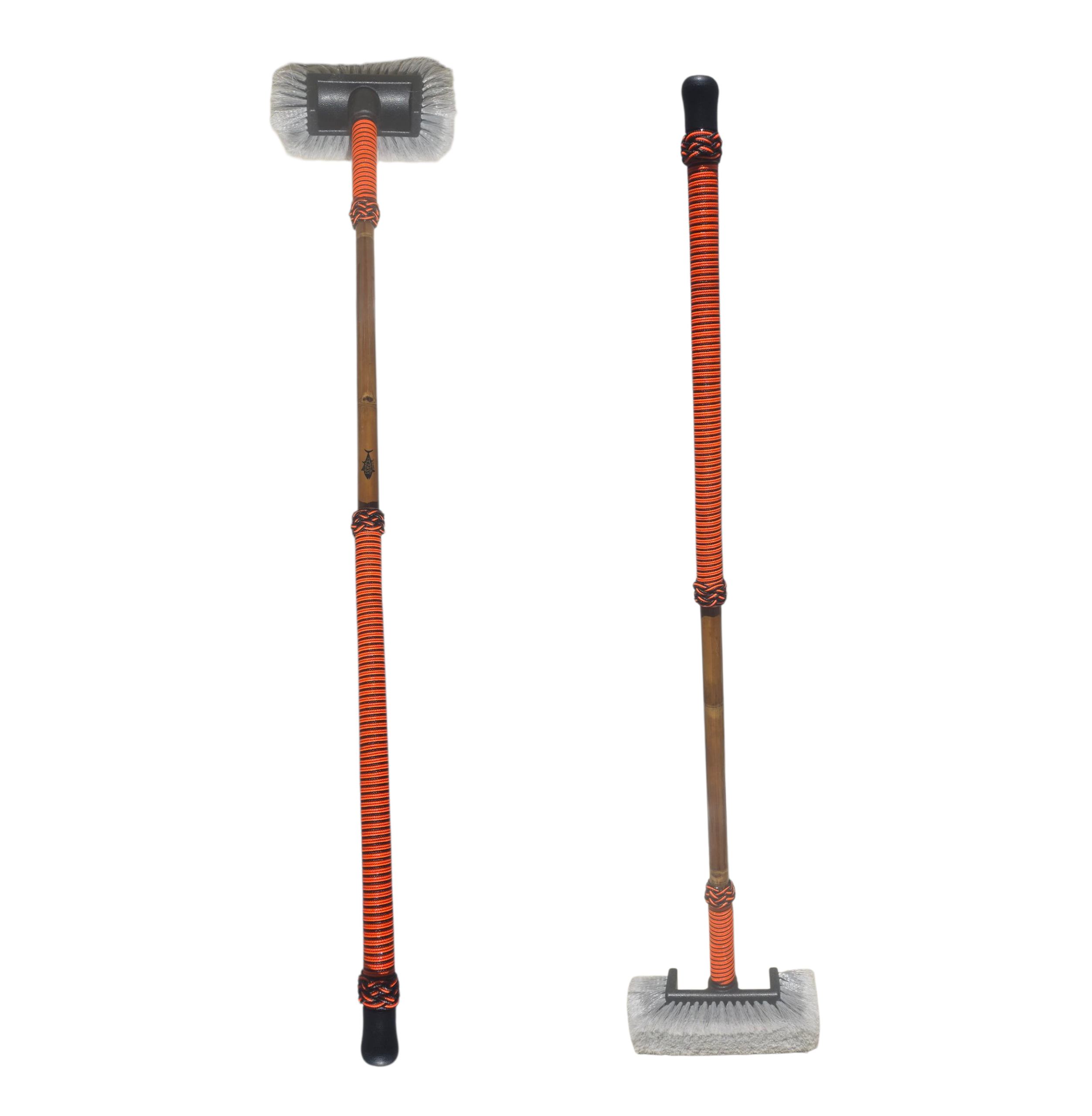 FISH MACHINE CALCUTTA DECK BRUSH Orange/Black