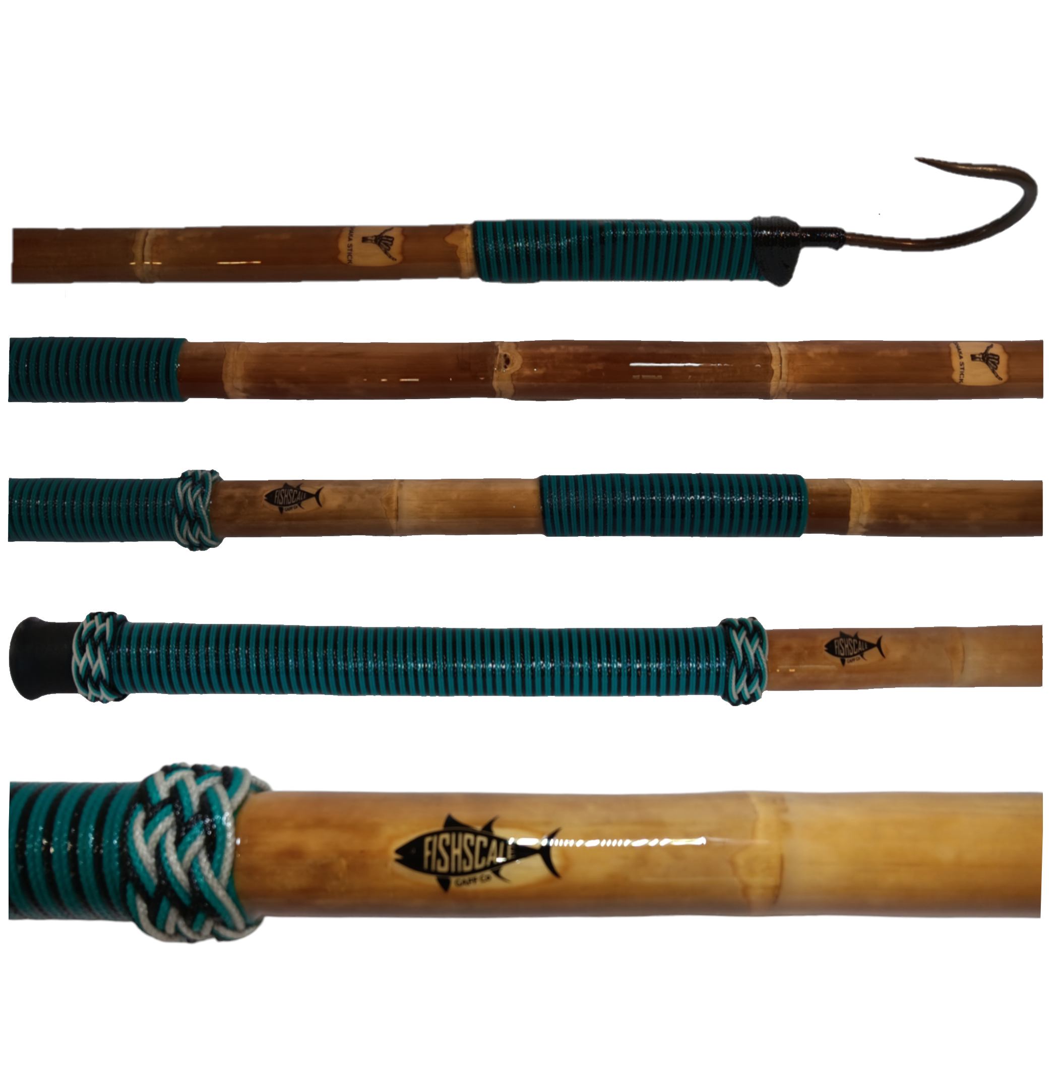 SHAKA STICK CALCUTTA GAFF Teal/Black/White