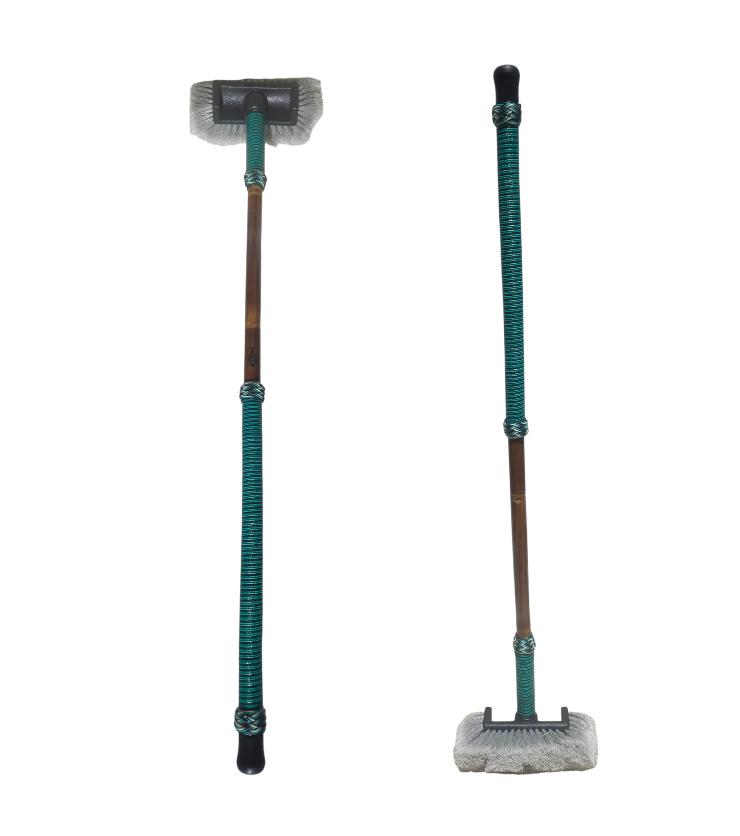 SHAKA STICK CALCUTTA DECK BRUSH Teal/Black/White