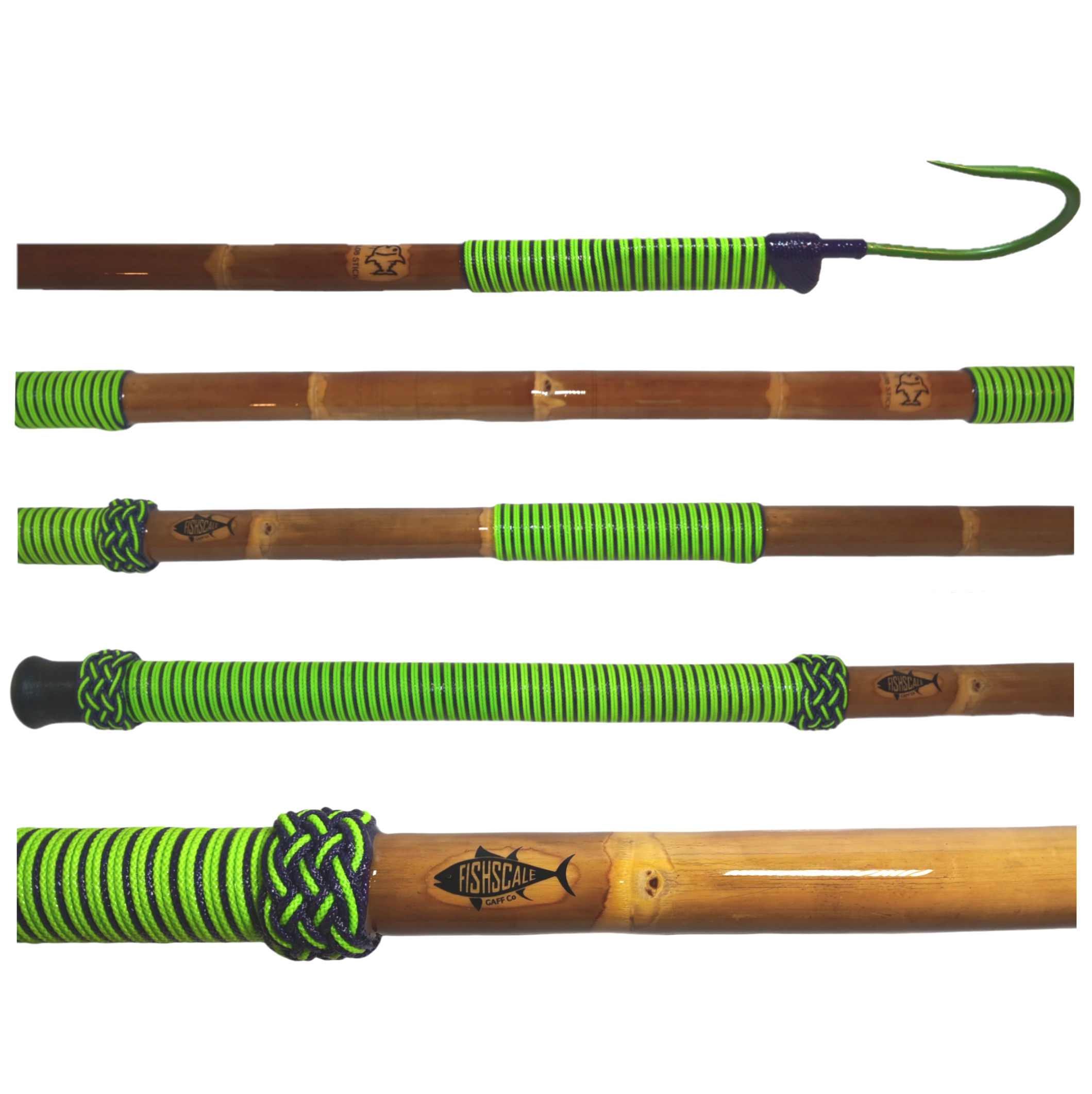SLOB STICK CALCUTTA GAFF Neon Green/Purple