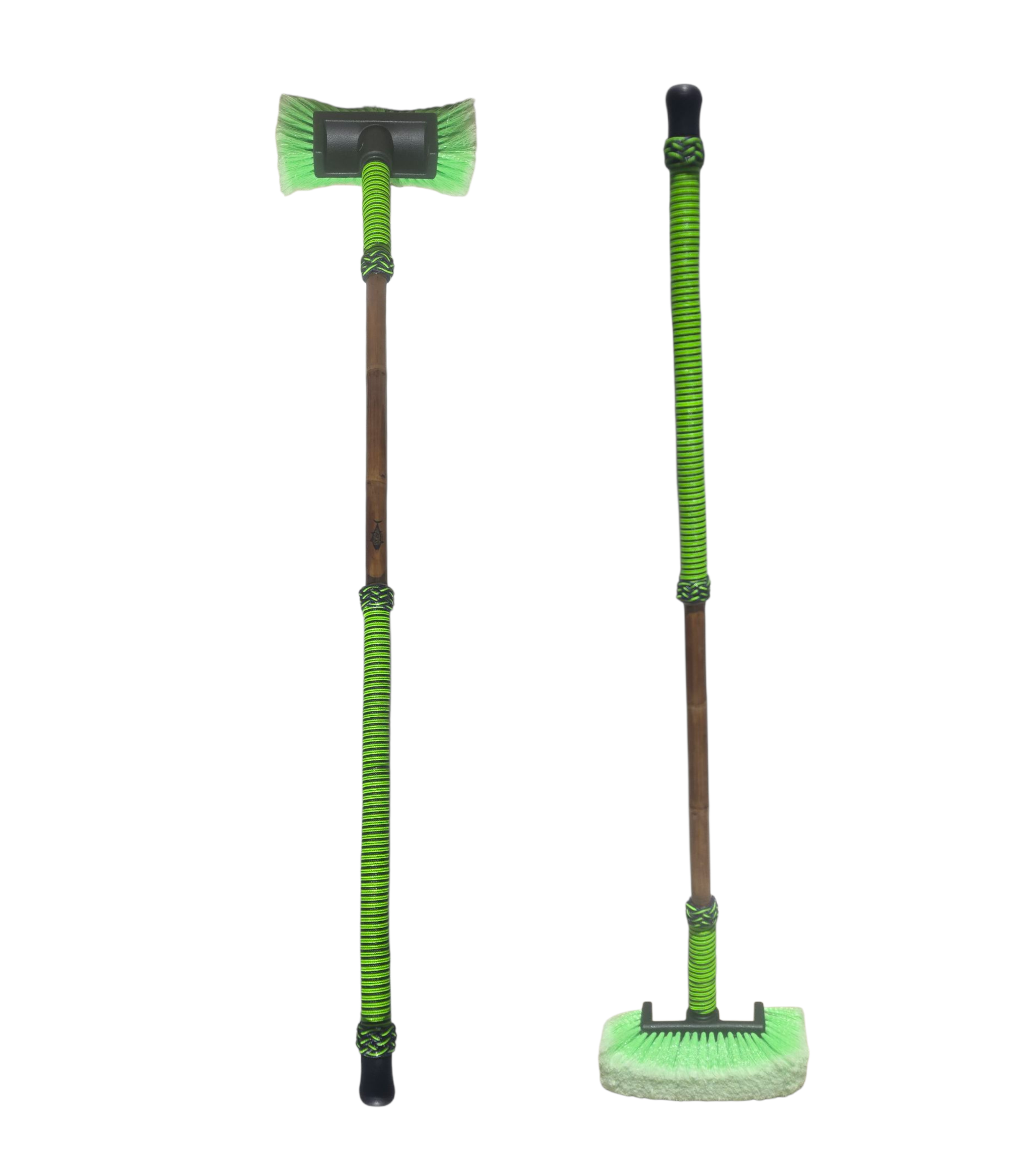 SLOB STICK CALCUTTA DECK BRUSH Neon Green/Purple