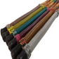 GANJA GAFF x Red/Gold/Green/Black Rasta Colors with Corrosion-Resistant Dull Brass Finished Hook