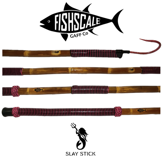 SLAY STICK x Pink/Black with Corrosion-Resistant Hot Pink Finished Hook