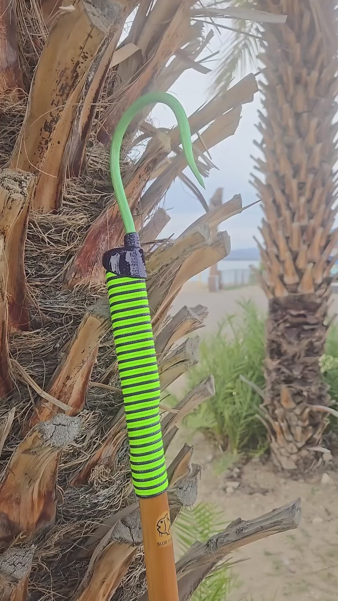 SLOB STICK CALCUTTA GAFF Neon Green/Purple